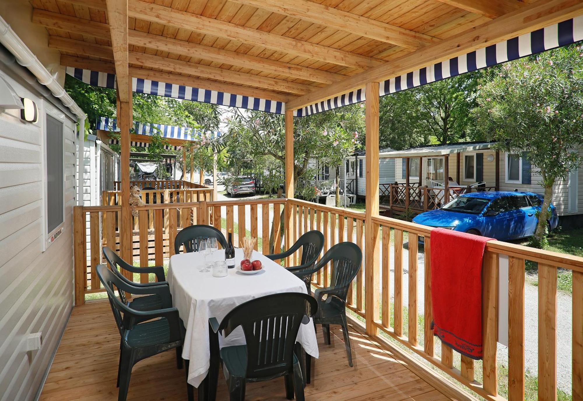 מנרבה דל גארדה Albatross Mobile Homes On Camping Baia Verde מראה חיצוני תמונה